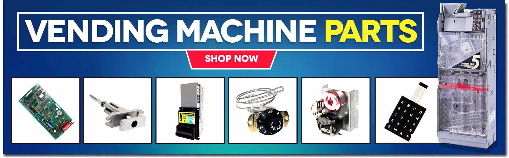 A complete guide of vending machine parts - Vending World